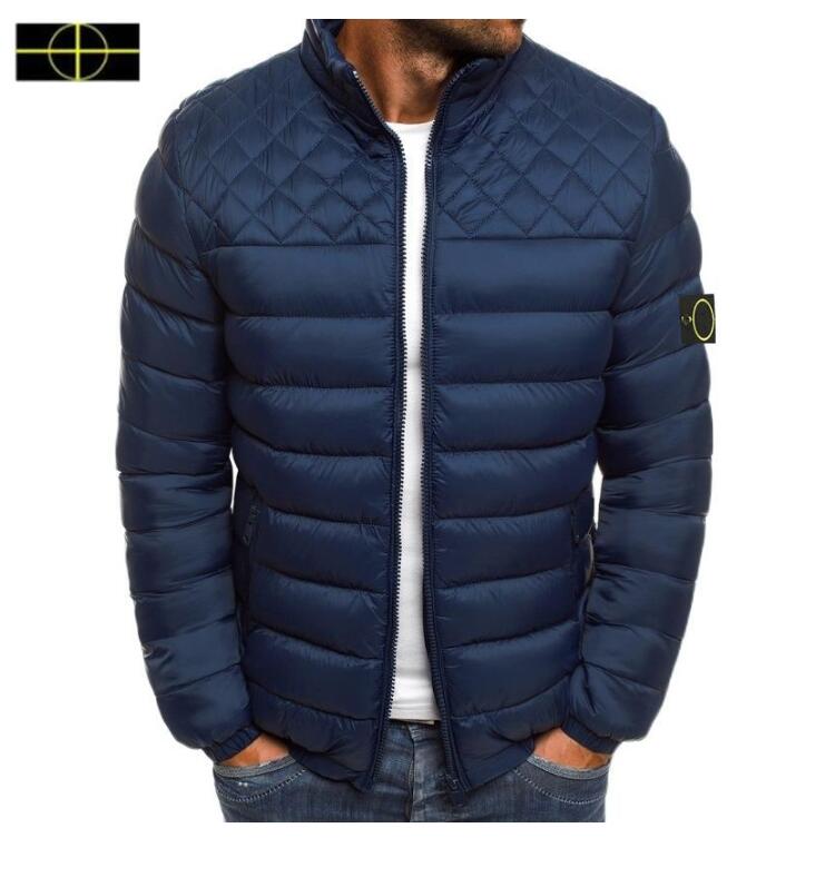 A1 plus size coat men's winter cotton jacket stone jacket island men jacket windproof cotton coat cushion jacket size s-2xl
