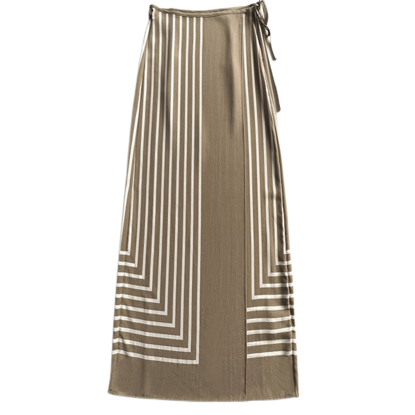 Skirts 23 Colors TOTE ME Crepe de Chine 18MM Silk Wrap Lace Up Half Skirt Slippery Drop Hip 230906