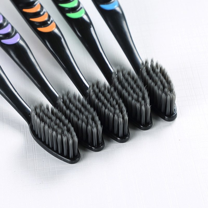Toothbrush Cross Border Jianpai Soft Bristle Adult Bamboo Charcoal Household Fine Hair Antibacterial Men and Women 230906