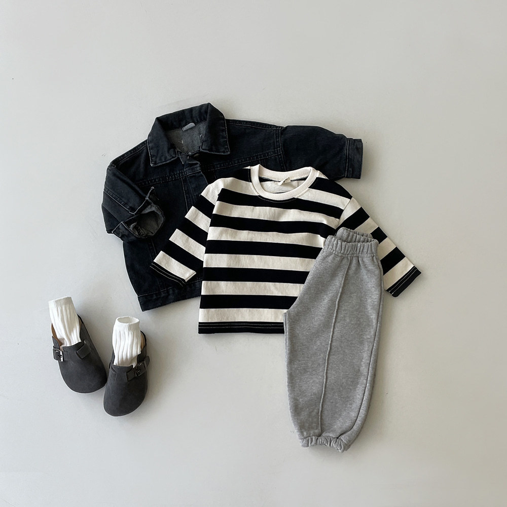 Trousers Korea Baby Boy Sweatpants Children Autumn Long Pants Kids Boys Sport Solid Color Trousers Infant Panties Toddler Spring Bottoms 230906