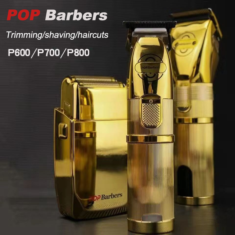 Electric Shavers Bubble Bag Hair Clipper Cordless Powerful Haircut Trimmer Top Quality Barber Cutting Machine Metal Body 230906