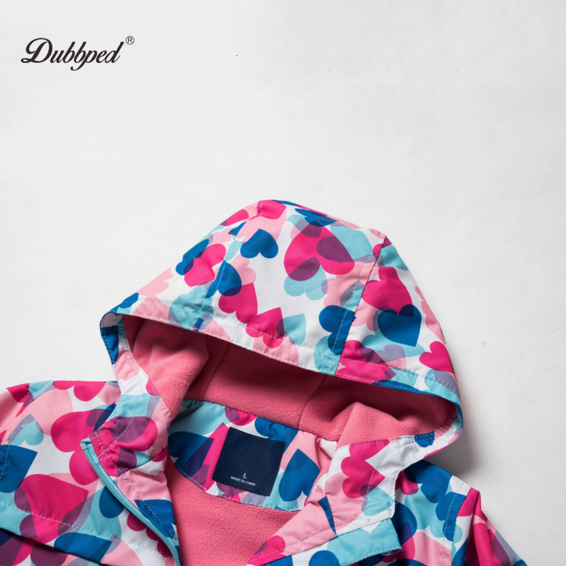Jackets Dub ed 2023 Kids Spring Autumn Boys Girls Coats Windbreaker OuterwearClothes Fleece Lined Windproof 5 14Y 230906