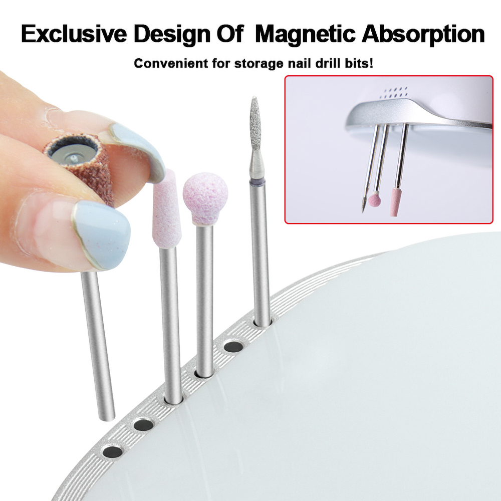 Nail Manicure Set 35000rpm Electric Drill Machine Professional Powerful Apparatus for Home Salon 230906