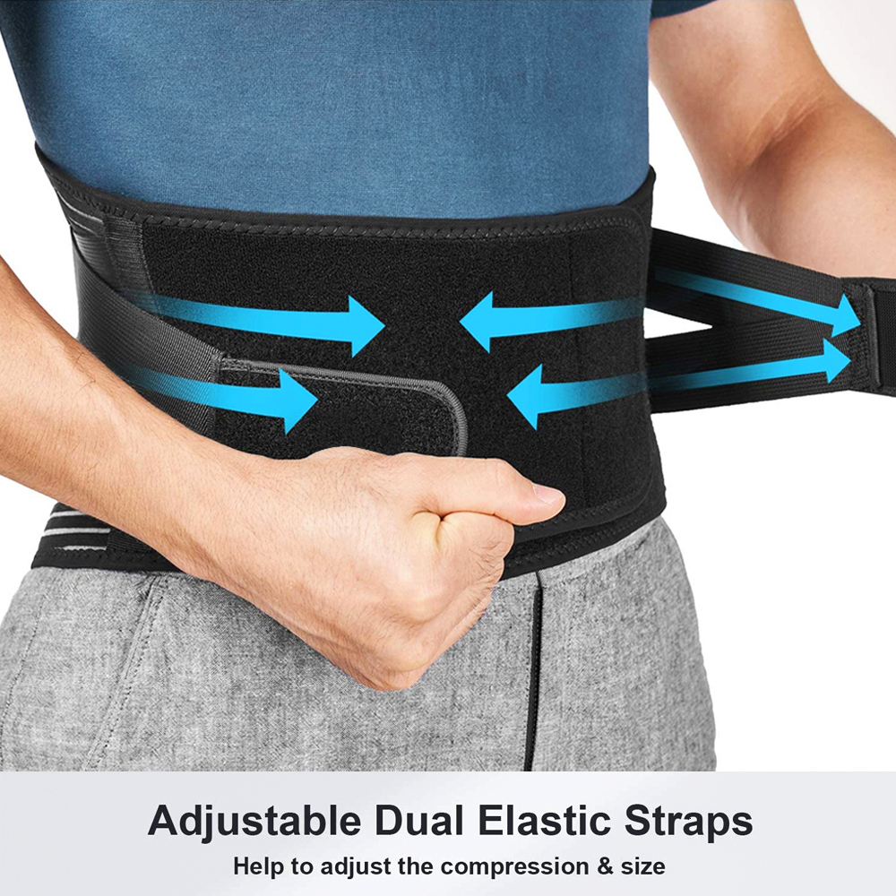 Waist Support Lumbar Back Belt Gym Waist Support Men Orthopedic Corset Girdle Spine Decompression Strap Waist Trainer Lower Back Pain Relief 230905