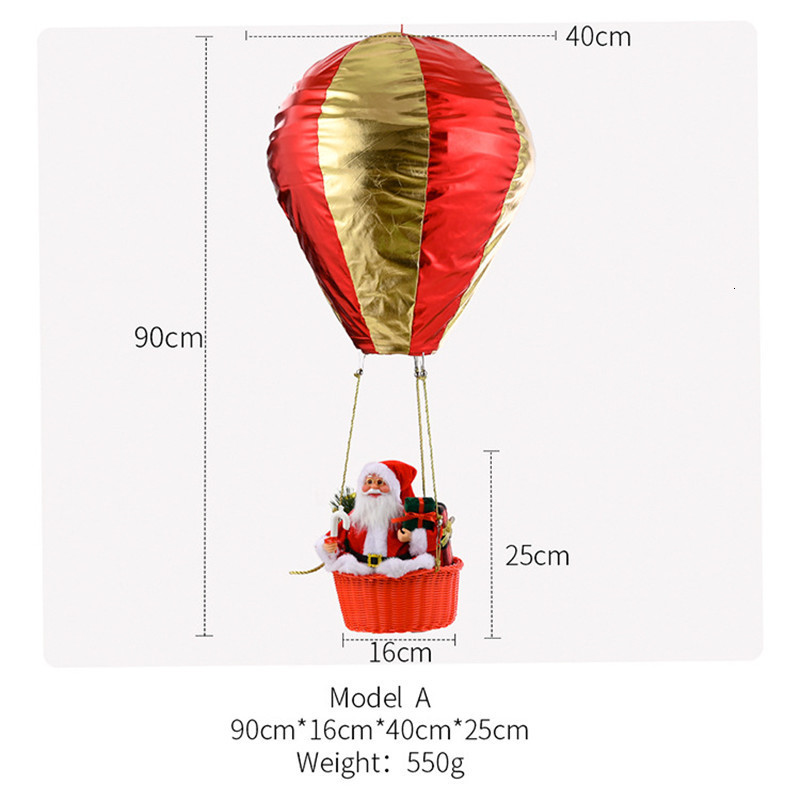 Decorations est Santa Claus Lantern Ball Hanging Pandents Navidad Ornaments Year Gifts Christmas Decor for Home 230905
