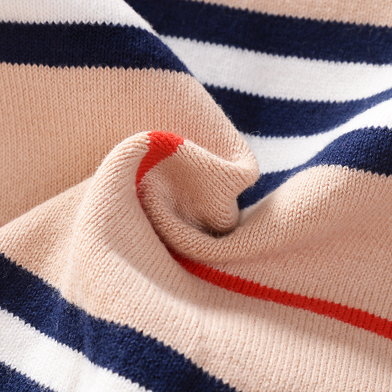 Pullover VNeck England Style Toddler Boys Cardigans Cotton Spring Fall Kids Sweaters Baby Clothes Knitted Wear 230905
