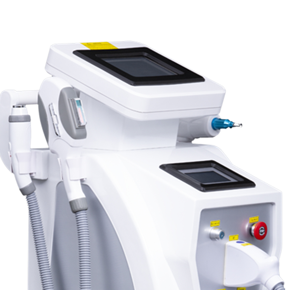 High-tech 3 in 1 Beauty Equipment Hair/Tattoo Remove Eyebrows Washing OPT + Pico Laser Machine OED/OEM Face Lift Spot Remover Adjustable Long Pulse Wi