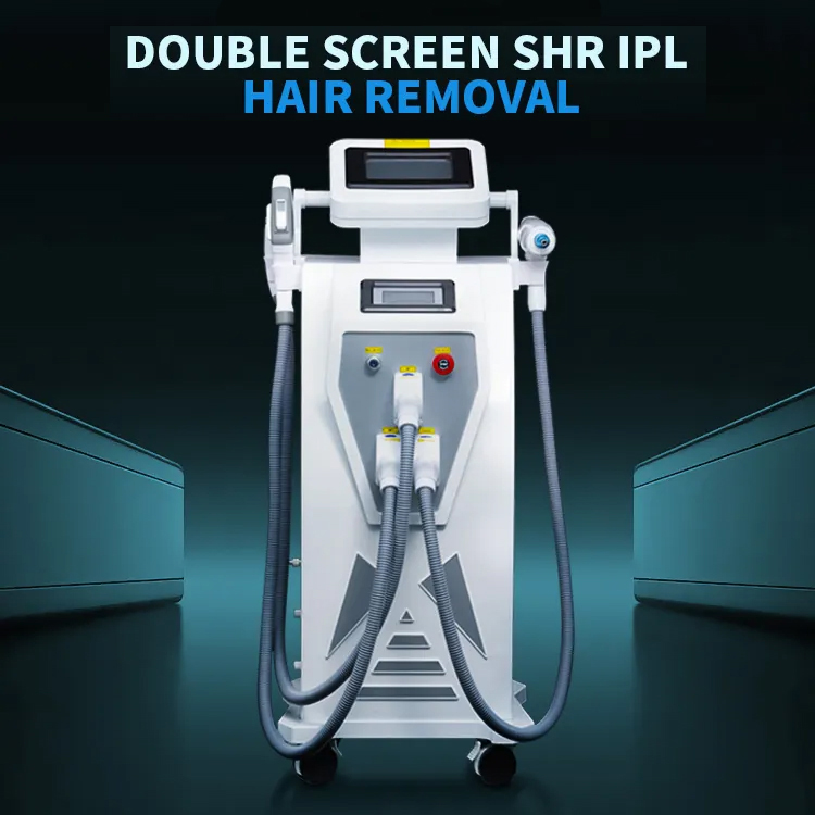 3 in 1 Multifunction Hair Tattoo Removal Painless Beauty Machine Pico OPT RF Laser Skin Rejuvenation Whitening Salon