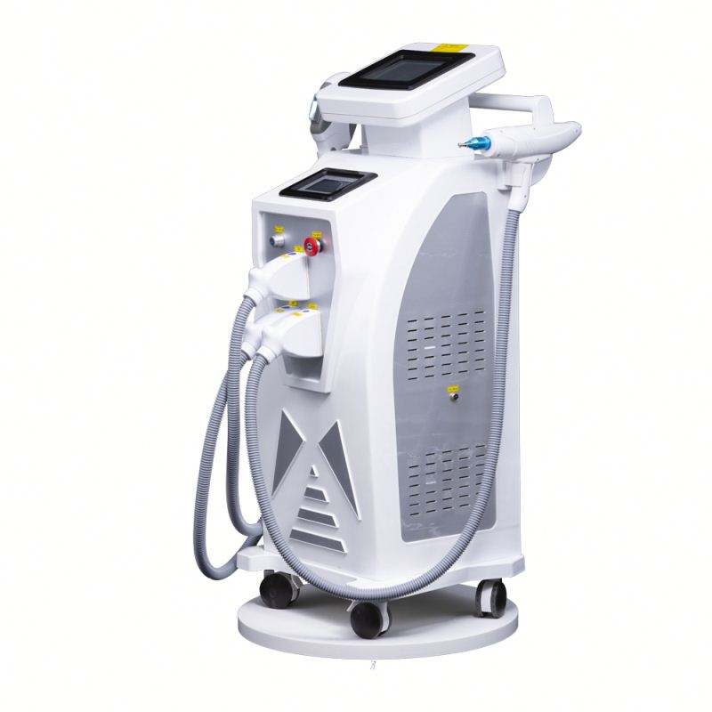 High-tech 3 in 1 Beauty Equipment Hair/Tattoo Remove Eyebrows Washing OPT + Pico Laser Machine OED/OEM Face Lift Spot Remover Adjustable Long Pulse Wi
