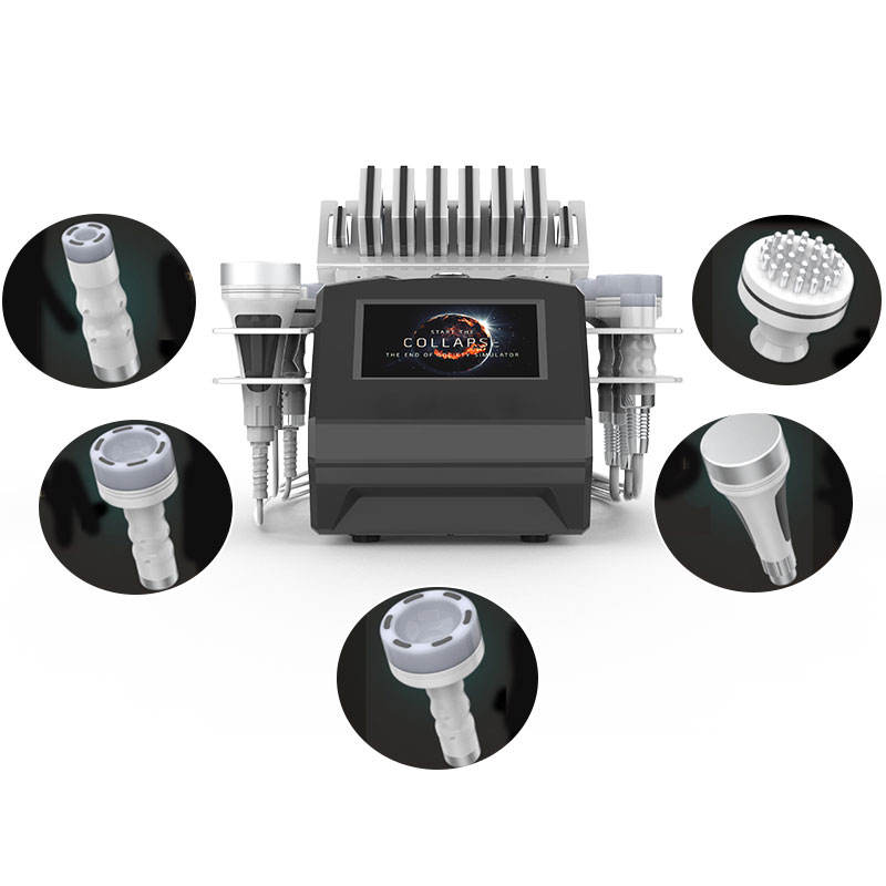 Popular 7 In 1 Vacuum Cavitation System Type And Weight Loss Radio Frequency Lipolaser Cavitation RF Slimming Beauty device