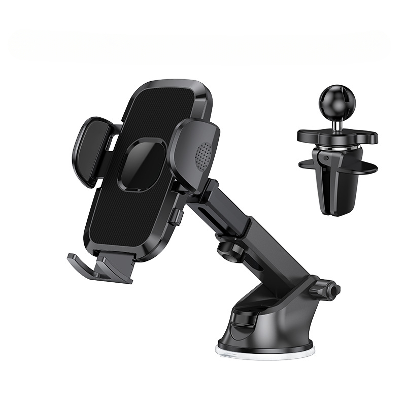Car Phone Holder Cell Phone Mount Stand 360 Rotation Air Vent GPS Bracket For iphone Samsung Multiple phone models