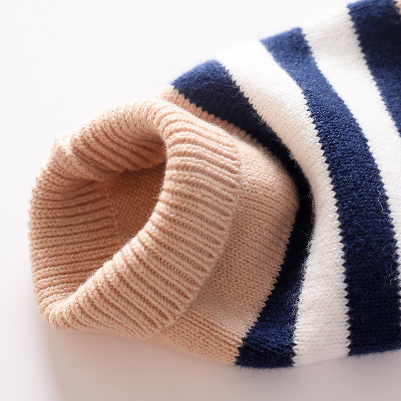 Pullover VNeck England Style Toddler Boys Cardigans Cotton Spring Fall Kids Sweaters Baby Clothes Knitted Wear 230905