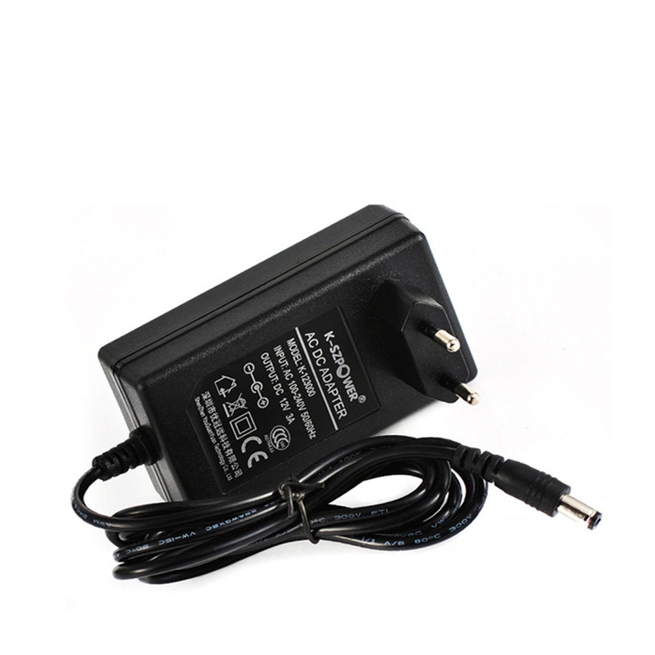 US EU Wall plug 12V1A/2A/3A24V1A/5V2A/3A power adapter Intellgent Settop Router Electronics Products DC Power Supply