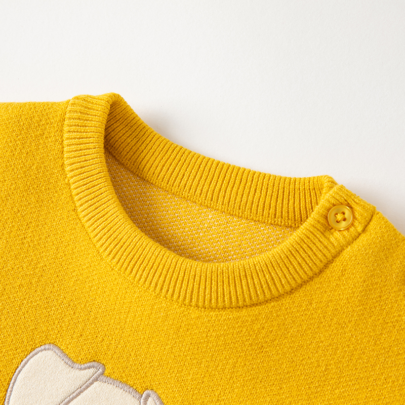 Pullover Dave Bella Winter Baby Girls Boys Sweaters Coat Kids Knitting Pullovers Tops Cartoon Dog DB4223608 230905