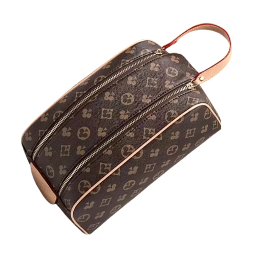 Double zipper men travelling toilet bag designer women wash large capacity cosmetic bags toiletry Pouch makeup bags