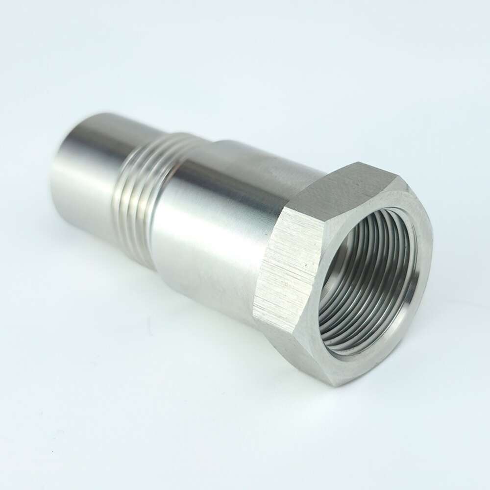 New 1/2Pcs Extension Filter Oxygen Sensor Connector Extender Spacer Internal Thread M18*1.5 Stainless Steel Adapter Car Parts