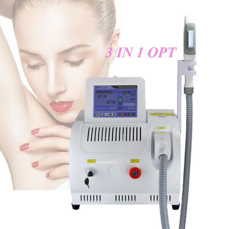 Newest Compact Laser IPL Hair Removal Machine Freezing Point Pain-free Depilation Skin Tightening Rejuvenation CE Beauty Salon