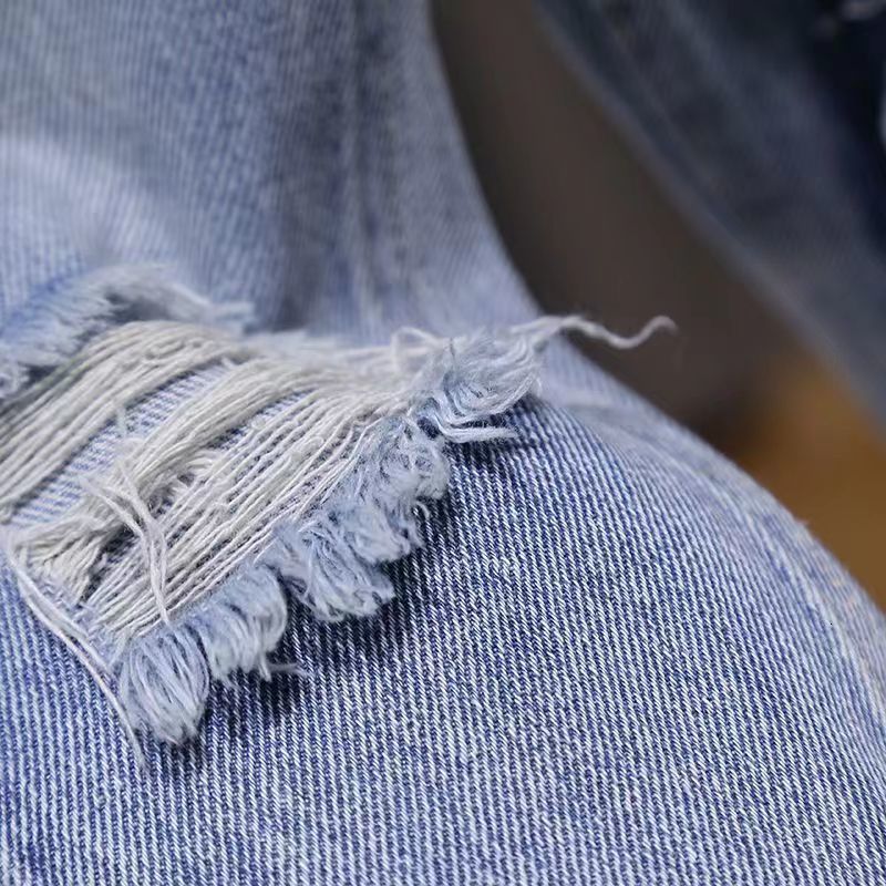 Jeans Kids Boys Pants Spring And Autumn 2023 Baby Hole Casual Children's Handsome Clothing 230905