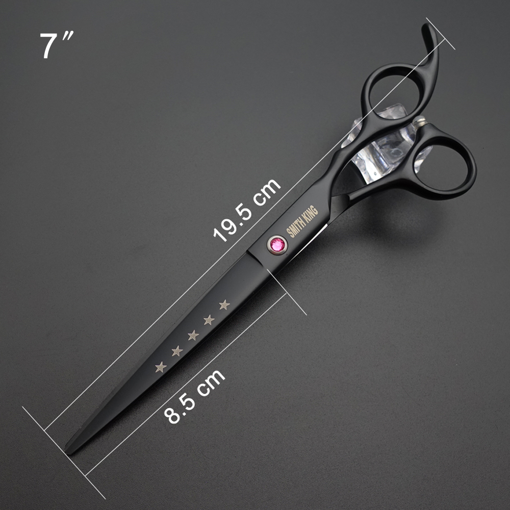 Scissors Shears SMITH KING 7 inch Professional Hairdressing scissors 7"Cutting styling scissorsshearsgift boxkits 230906