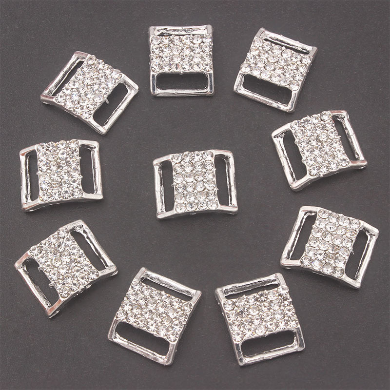 Buckles Metal Buckles With For Bikini Bra Decoration Diy Belt Rings Sewing Bag Accessories 15x12mm 10pcs 230907