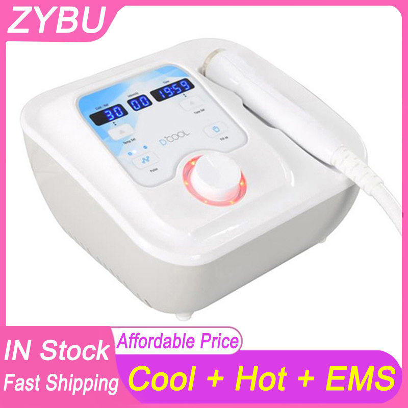 Portable dcool cryo facial Skin D-Cool machine for Face cooling Cryo Therapy skin rejuvenation Face Lifting Anti Puffiness Electroporation Skin Tighte