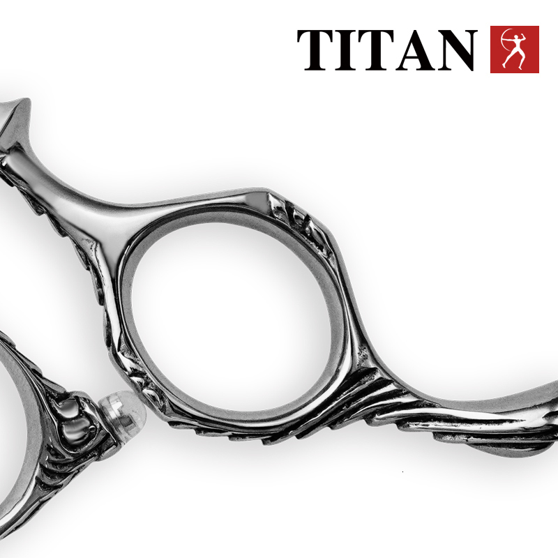 Scissors Shears TITAN hairdresser's shears barber tool hair thinning beard scissors 230906