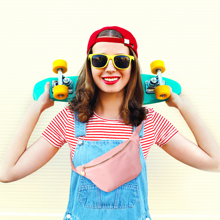 Waist Bags Women Fanny Pack Nylon Belt Bag Fashion Adult Waist Pack Zipper Bum Bag Adjustable Lightweight Multifunction Water-Resistant 230907