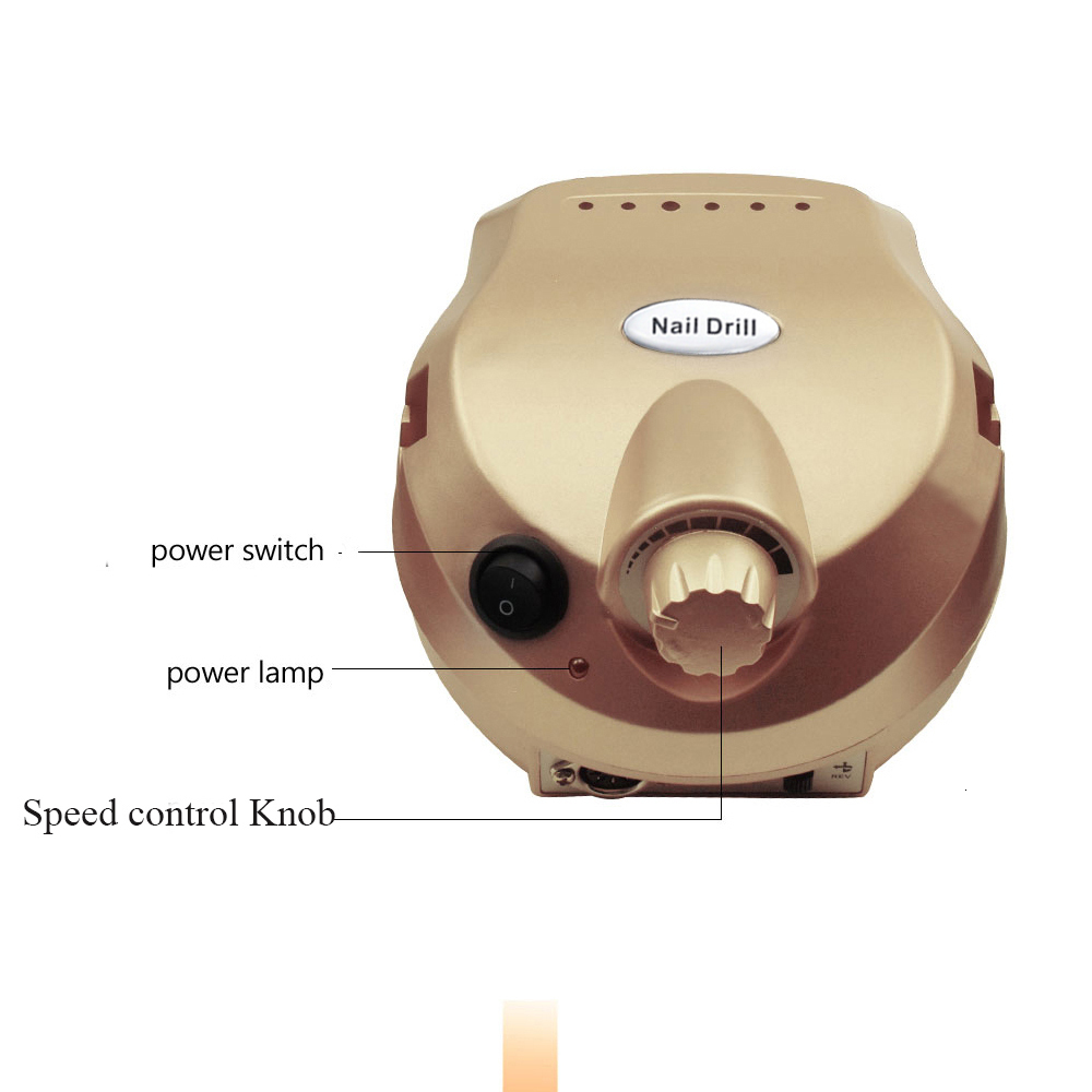 Nail Manicure Set Nail Drill Machine 35000RPM Pro Manicure Machine Apparatus For Manicure Pedicure Kit Electric Nail File With Cutter Nail Tool 230809