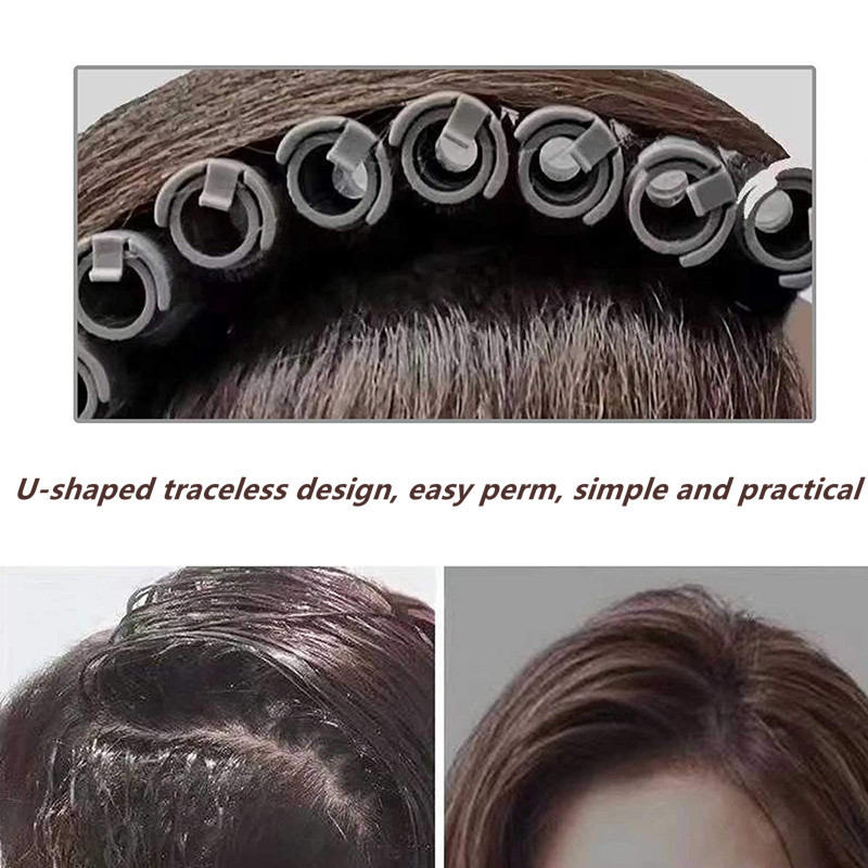 Hair Rollers 20pcsSet Perm Roll Fluffy Perming Rod Roller Curler Kit Rods Curlers Hairdressing Styling Tool for Salon 230906