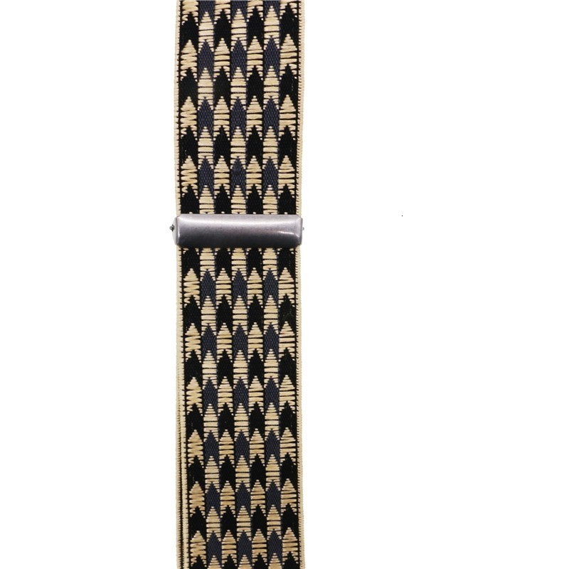 Suspenders 6 Clip Men's Suspenders Casual Fashion Unisex Braces Elegant Brown Leather Shirt Suspenders Adjustable Belt Strap Dad Gift 230907