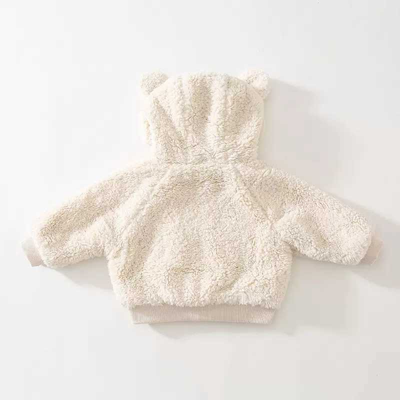 Down Coat Family Look Mom And Daughter Son Matching Clothes Winter Women's Fleece Jackets Kids Bear Jacket Baby Girls Boys Warm Coat R230905