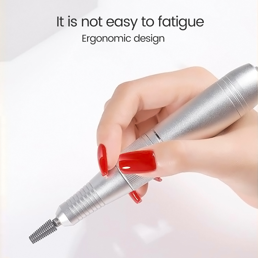 Nail Manicure Set Nail Drills for Acrylic Nail Professional 50000rpm Electric Nail File Machine for Home and Salon Rechargeable Efile for Gel Nail 230
