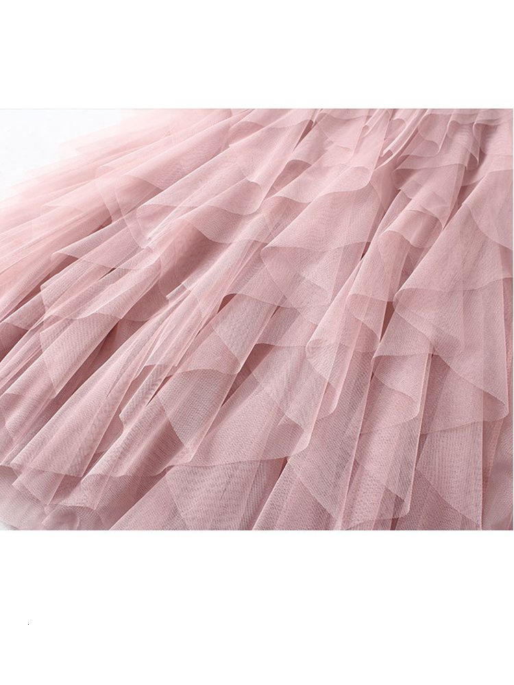 Skirts TIGENA Tutu Tulle Long Maxi Skirt Women Fashion Korean Cute Pink High Waist Pleated Skirt Mesh Female Lady Aesthetic Faldas 230907