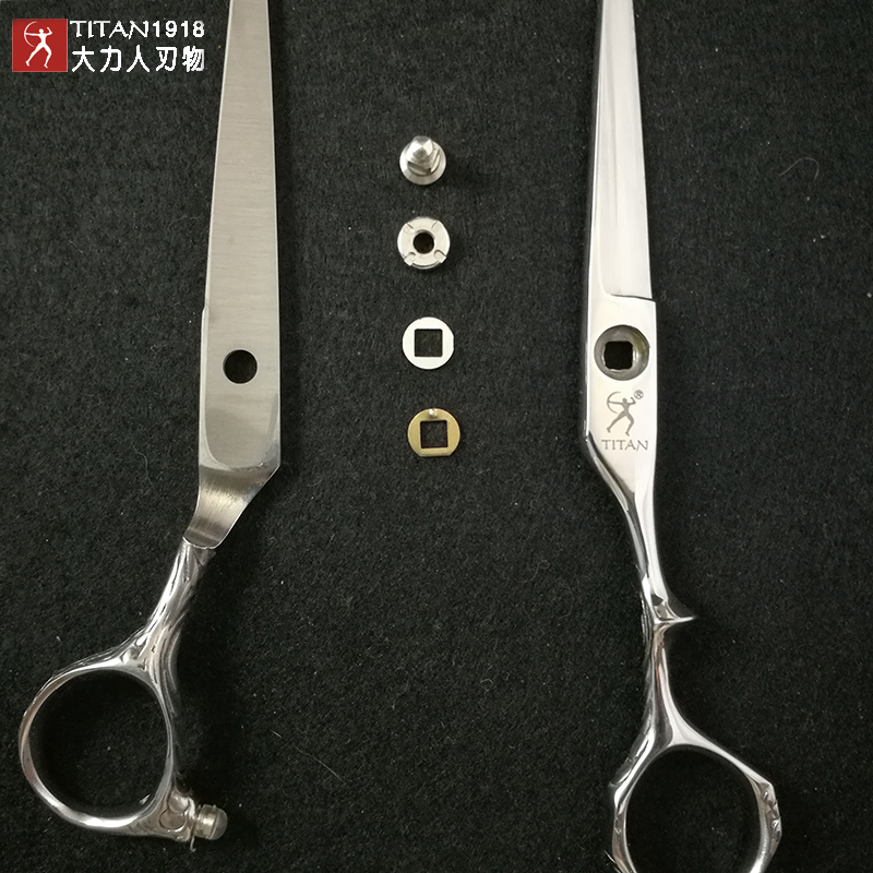 Scissors Shears TITAN hairdresser's shears barber tool hair thinning beard scissors 230906