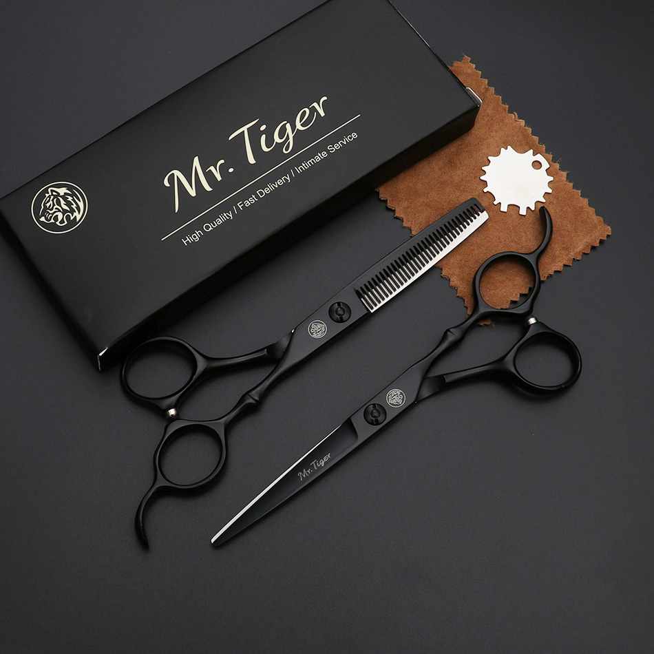 Scissors Shears 2023 Top 440C Professional Hairdressing Hair Cutting Barber Hairdresser Set 230906