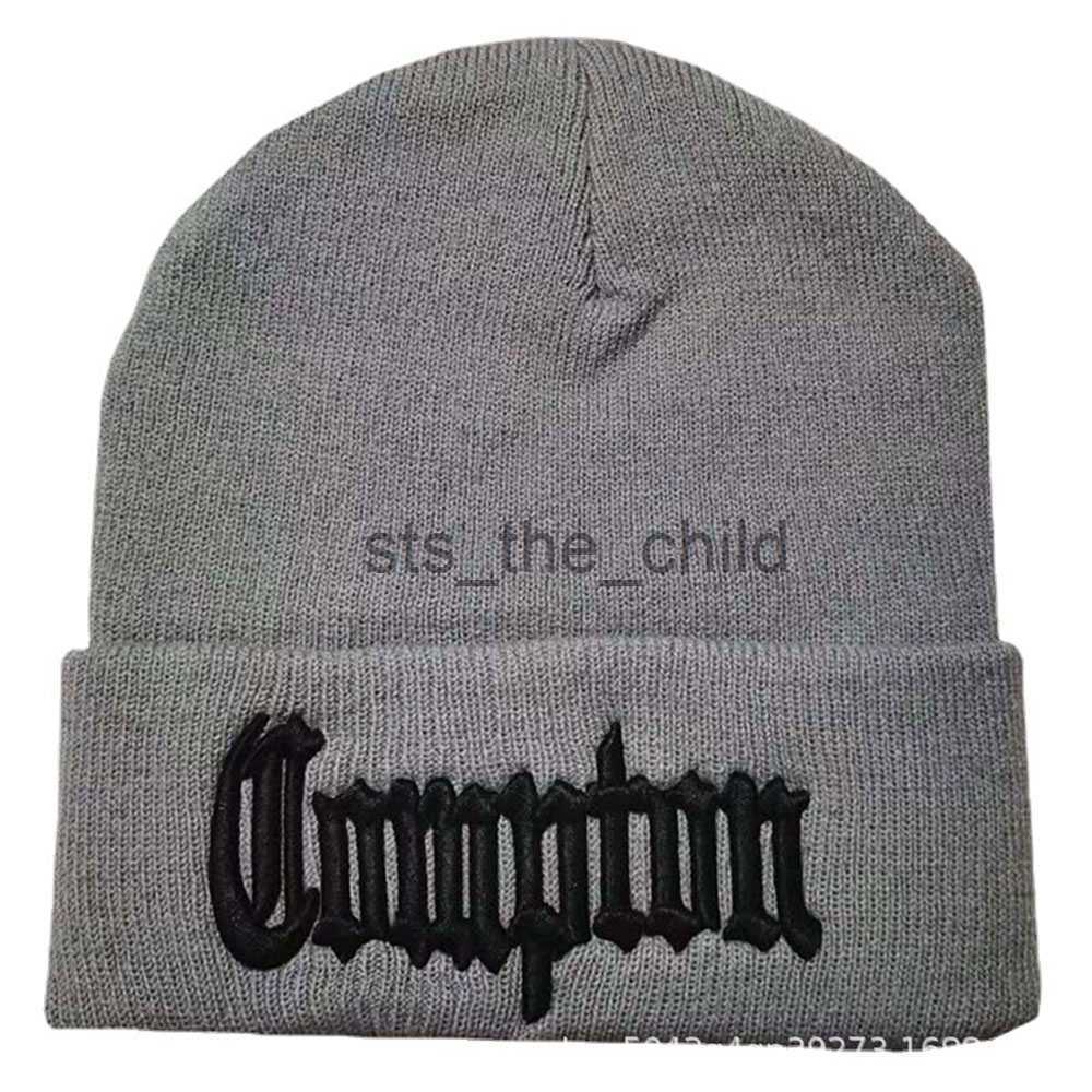 Beanie/Skull Caps New West Beach Gangsta Nwa Compton Winter Keep Warm Fashion Beanies Knitted Bonnet Skullies Caps Hip hop Gorros Knit Ski Hat x0907