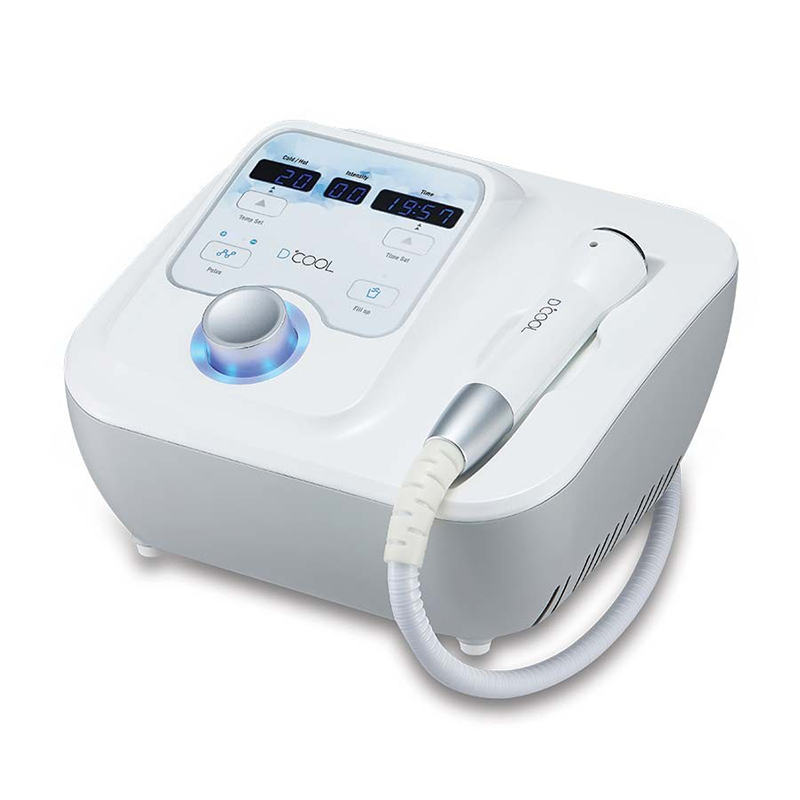 Wholesale high quality portable DCOOL skin tightening machine facial heating cooling beauty machine cryo electroporation skin rejuvenation anti puffin