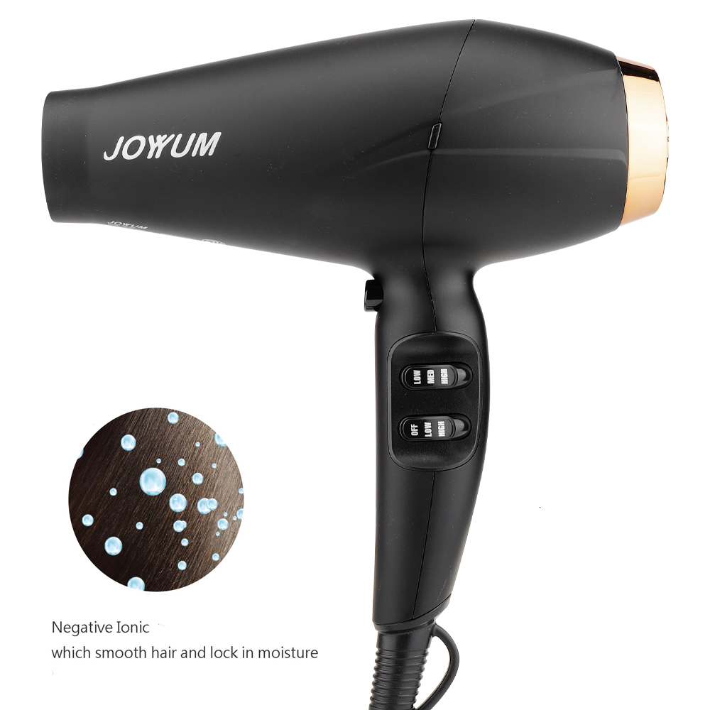 Other Massage Items 1875W Poweful Hair Dryer Electric Blower 110V ALDI plug With One Nozzle and Diffuser 230906