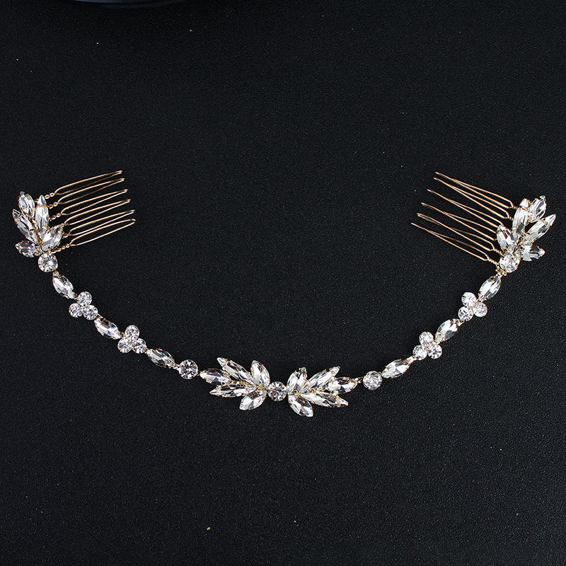 Wedding Hair Jewelry Miallo Classic Wedding Long Hair Combs Austrian Crystal Bendable Bride Hair Jewelry Accessories Women Hairpins Hairpieces 230907
