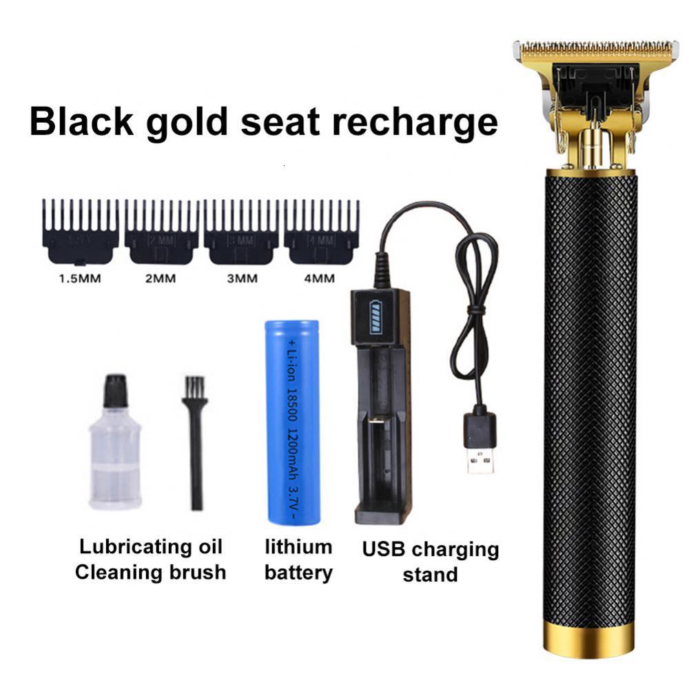 Electric Shavers Professional Hair Cutting Machine Vintage T9 Clipper USB Rechargeable Man Shaver Trimmer For Men's Barber Gift 230906