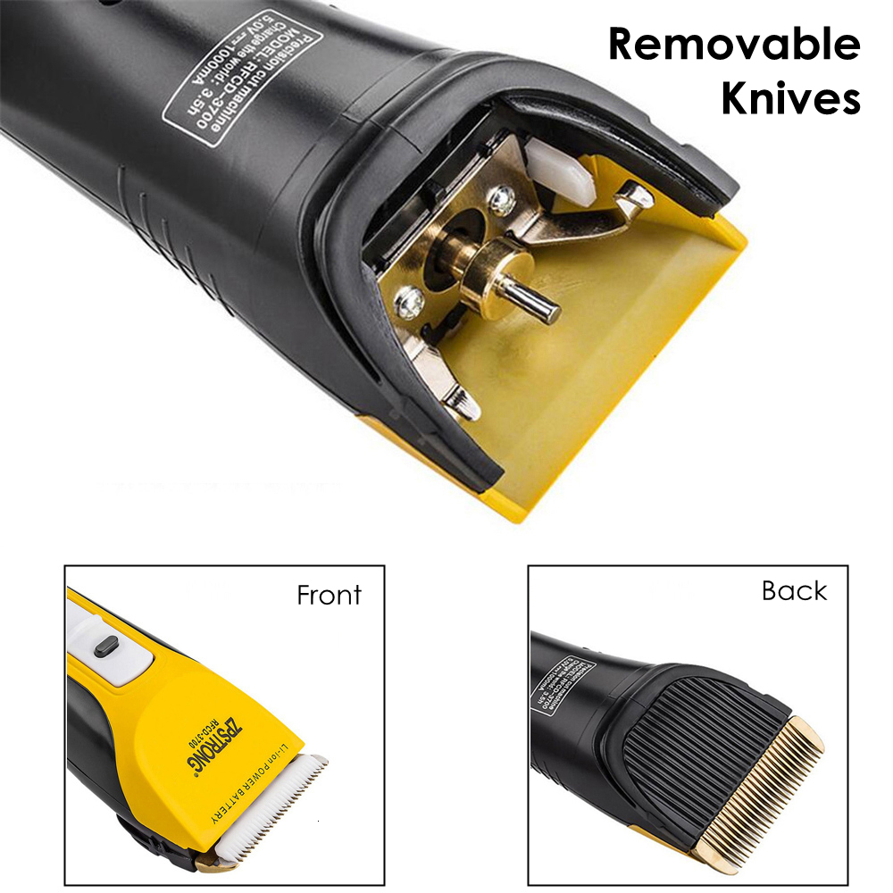 Electric Shavers 25w Professional Hair Trimmer Rechargeable Clipper Haircut Beard Razor for Adult Men LED Display 220V110V 230906