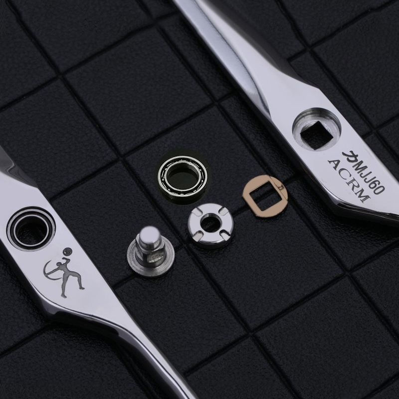 Scissors Shears Titan barber scissors hairdressing cutting tools thinning shears for hairdressers 55 60 65 inch 440c steel 230906