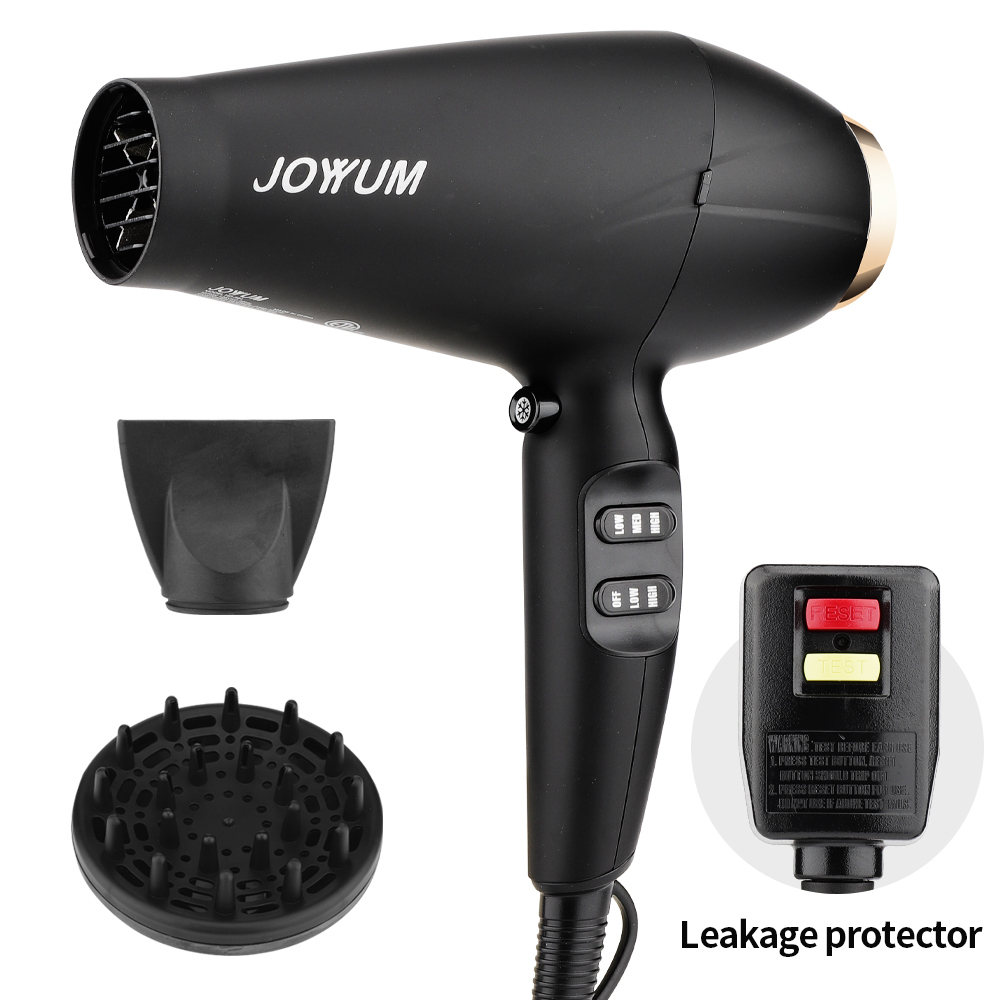 Other Massage Items 1875W Poweful Hair Dryer Electric Blower 110V ALDI plug With One Nozzle and Diffuser 230906