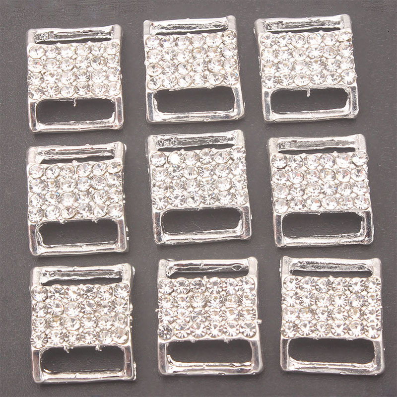Buckles Metal Buckles With For Bikini Bra Decoration Diy Belt Rings Sewing Bag Accessories 15x12mm 10pcs 230907