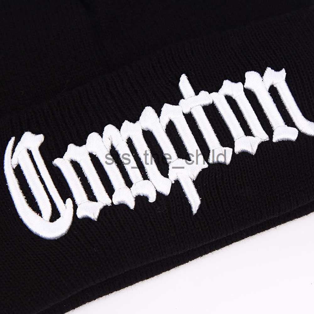 Beanie/Skull Caps New West Beach Gangsta Nwa Compton Winter Keep Warm Fashion Beanies Knitted Bonnet Skullies Caps Hip hop Gorros Knit Ski Hat x0907