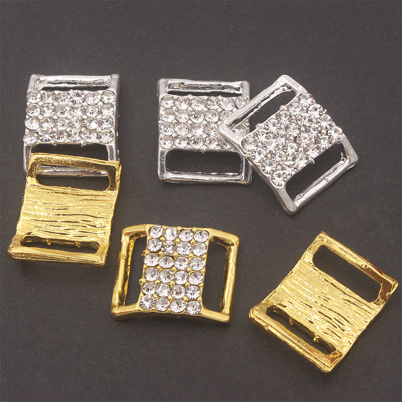 Buckles Metal Buckles With For Bikini Bra Decoration Diy Belt Rings Sewing Bag Accessories 15x12mm 10pcs 230907