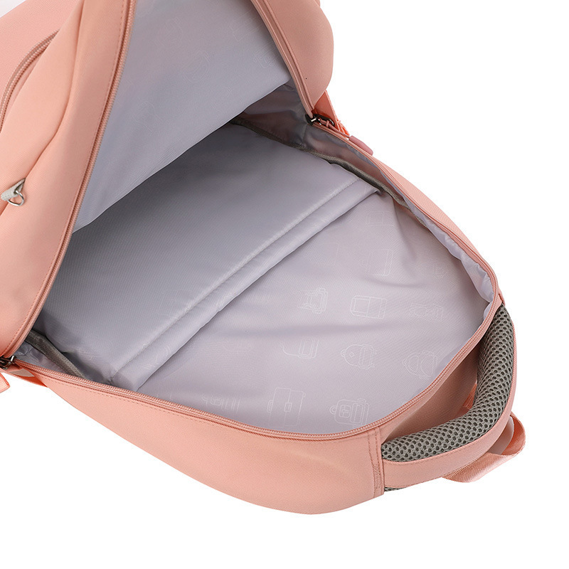 Backpacks Girl School Backpack Youth Large Capacity Backpacks Nylon Schoolbag Daypack Multi Pockets Casual Rucksack Travel Bag 230906