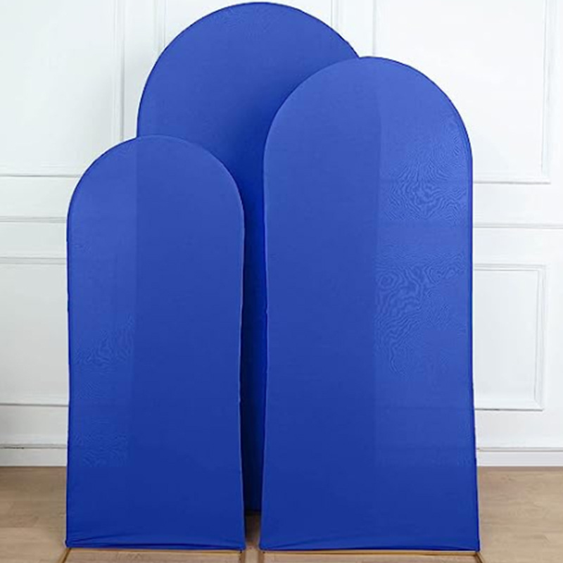 3 Arches With 3 Covers Outdoor Lawn Wedding Decoration Props Welcome Backdrops Frame Flower Fabric Arch Birthday Party Home Partition Backgrounds Fash