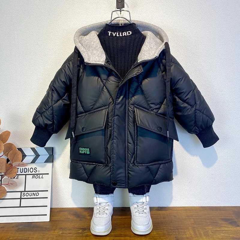 Down Coat Boys Winter Coats For 4 5 6 7 8 9 Years Old Children Warm Long Down Jacket Baby Clothes Kids Warm Parkas Thick Outerwear R230905