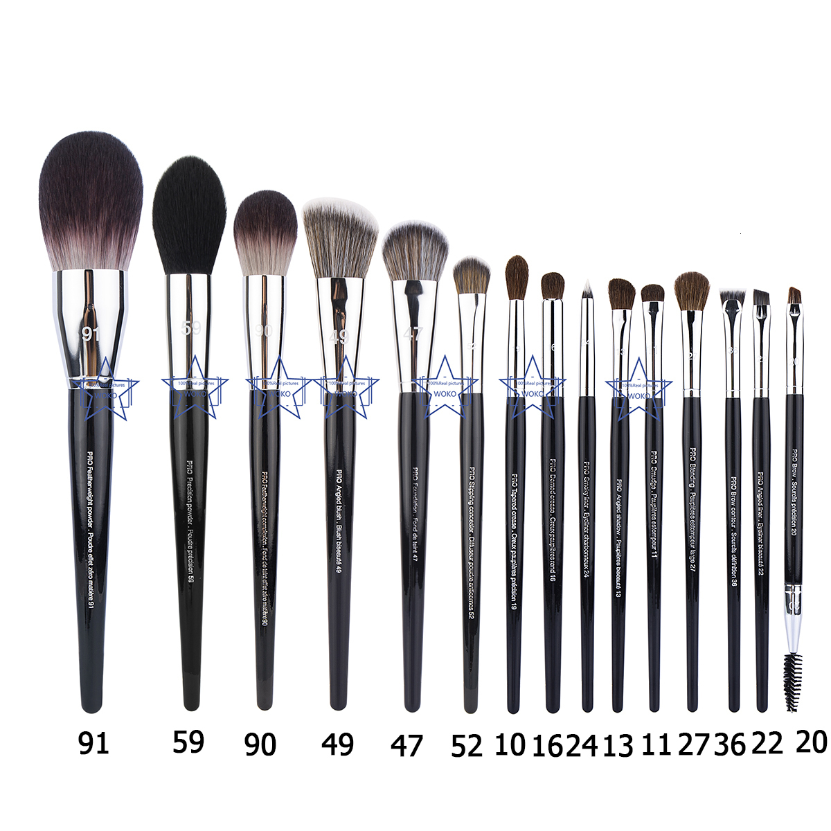 Makeup Tools Foundation Blush Airbrush Precision Powder Contour Brush Set Profession High Quality Synthetic Hair Tool 230906